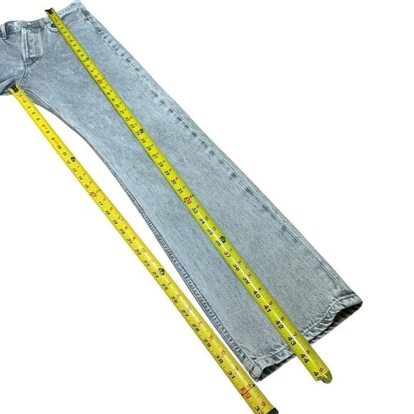 Citizens of Humanity Eva Jean High Waisted Baggy Jeans Blue 24 light Wash $228 - Picture 12 of 13